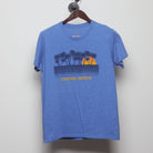 Front view of Vintage Y2K Cozumel Mexico "Sunset Palm Trees" T-Shirt - M