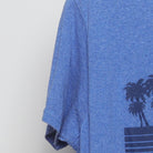 Close-up of the Left sleeve on the Vintage Y2K Cozumel Mexico "Sunset Palm Trees" T-Shirt - M
