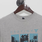 Close-up of the collar and tag on the Vintage 2010s Destiny "Guardian Classes" T-Shirt - M