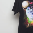 Close-up of the sleeve on the Vintage Disney Parks Cosmic Mickey Graphic T-Shirt S