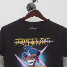 Close-up of the collar and tag on the Vintage Disney Powerline Stand Out Tour T-Shirt S