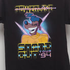 Close-up of the main graphic on the Vintage Disney Powerline Stand Out Tour T-Shirt S
