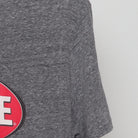 Close-up of the Right sleeve on the Vintage Y2K Genesee Beer "Classic Logo" T-Shirt - L