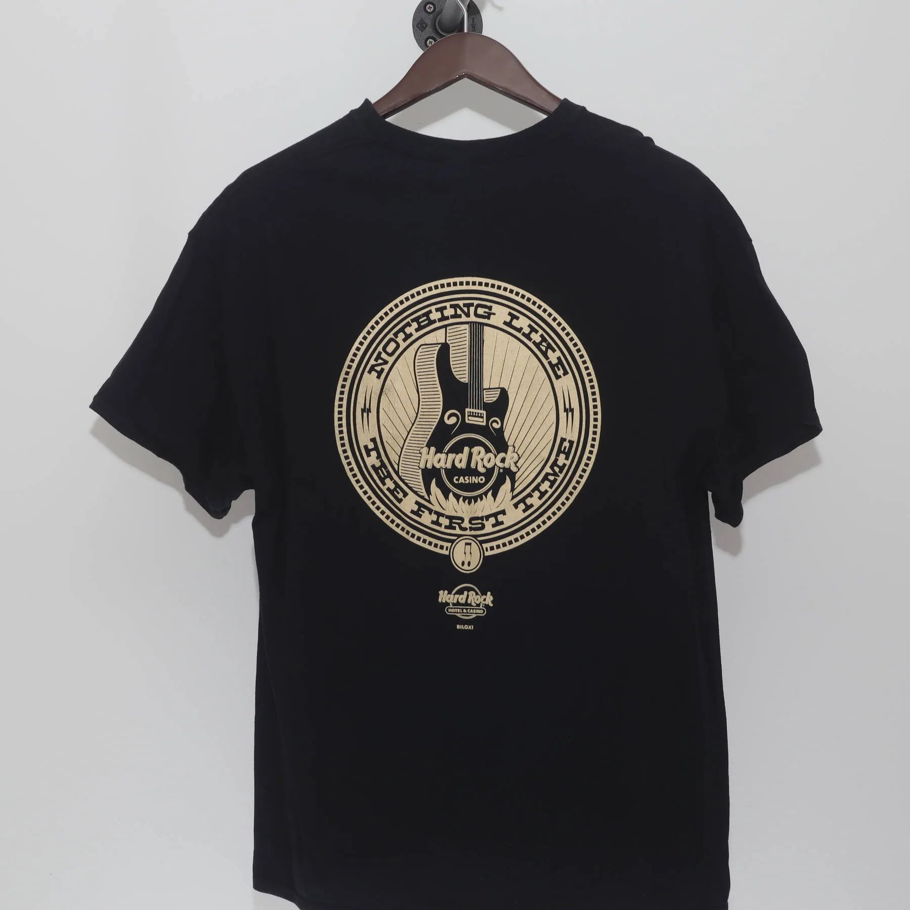 Back view of Vintage 2000s Hard Rock Casino "Nothing Like The First Time" T-Shirt - L