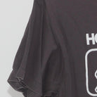Close-up of the Left sleeve on the Vintage Y2K Ripple Junction "How To Pick Up Chicks" T-Shirt - M