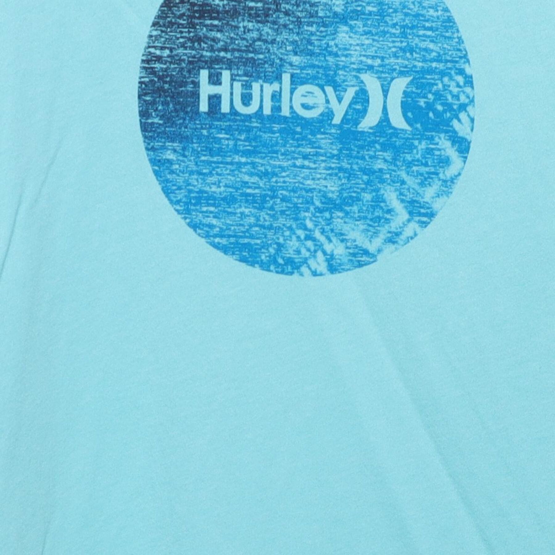 Close-up of the main graphic on the Vintage Y2K Hurley "Icon Logo" T-Shirt - S