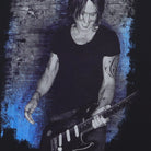 Close-up of the main graphic on the Vintage 2010s Keith Urban "Graffiti U" T-Shirt - XS