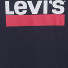 Close-up of the main graphic on the Vintage Y2K Levi's "Block Logo" T-Shirt - M