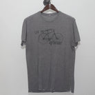 Front view of Vintage Y2K Live The Adventure "Bicycle Graphic" T-Shirt - M
