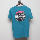 Back view of Vintage Y2K Maui and Sons "Shark Logo" T-Shirt - M