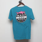 Back view of Vintage Y2K Maui and Sons "Shark Logo" T-Shirt - M