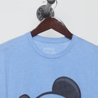 Close-up of the collar and tag on the Vintage Modern Asset Panda "Panda Logo" T-Shirt - L