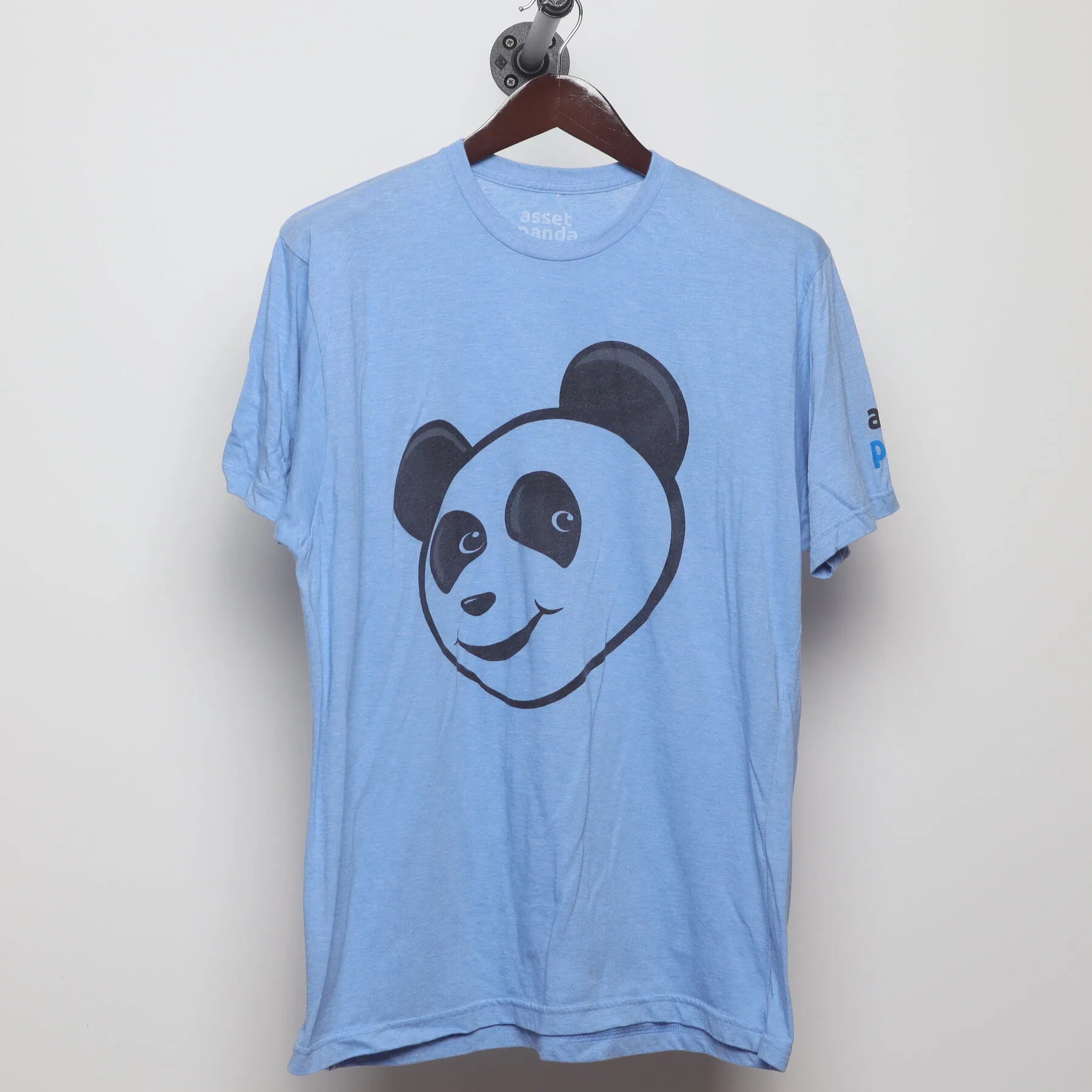 Front view of Vintage Modern Asset Panda "Panda Logo" T-Shirt - L