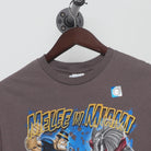 Close-up of the collar and tag on the Vintage Modern BCS National Championship "Melee In Miami" T-Shirt - S