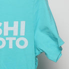 Close-up of the sleeve on the Vintage Modern Bitcoin Magazine "Satoshi Nakamoto" T-Shirt - S