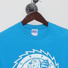 Close-up of the collar and tag on the Vintage Modern Cleveland Lumberjacks "IHL Hockey" T-Shirt - M