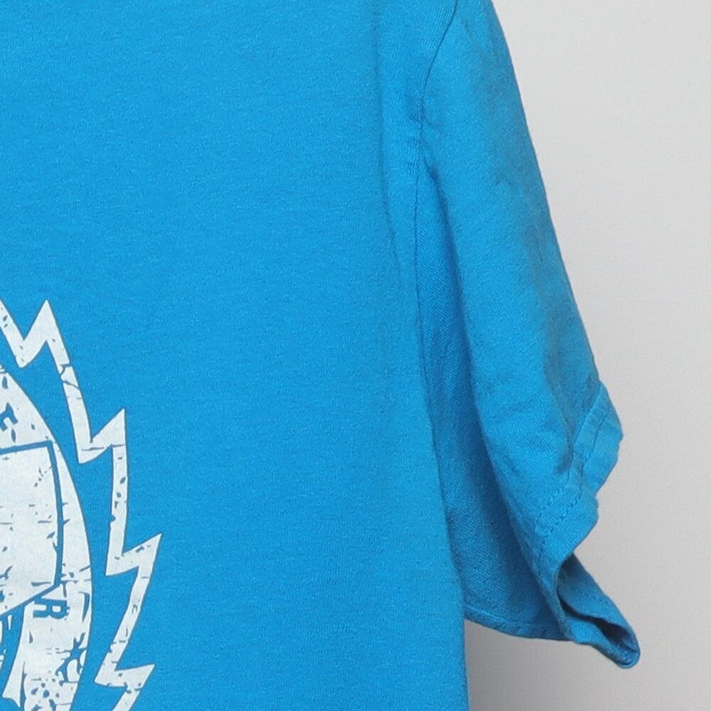 Close-up of the sleeve on the Vintage Modern Cleveland Lumberjacks "IHL Hockey" T-Shirt - M