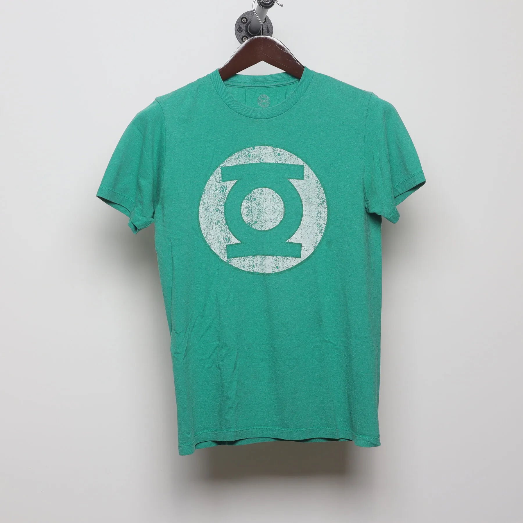 Front view of Vintage Modern DC Comics "Green Lantern Logo" T-Shirt - S