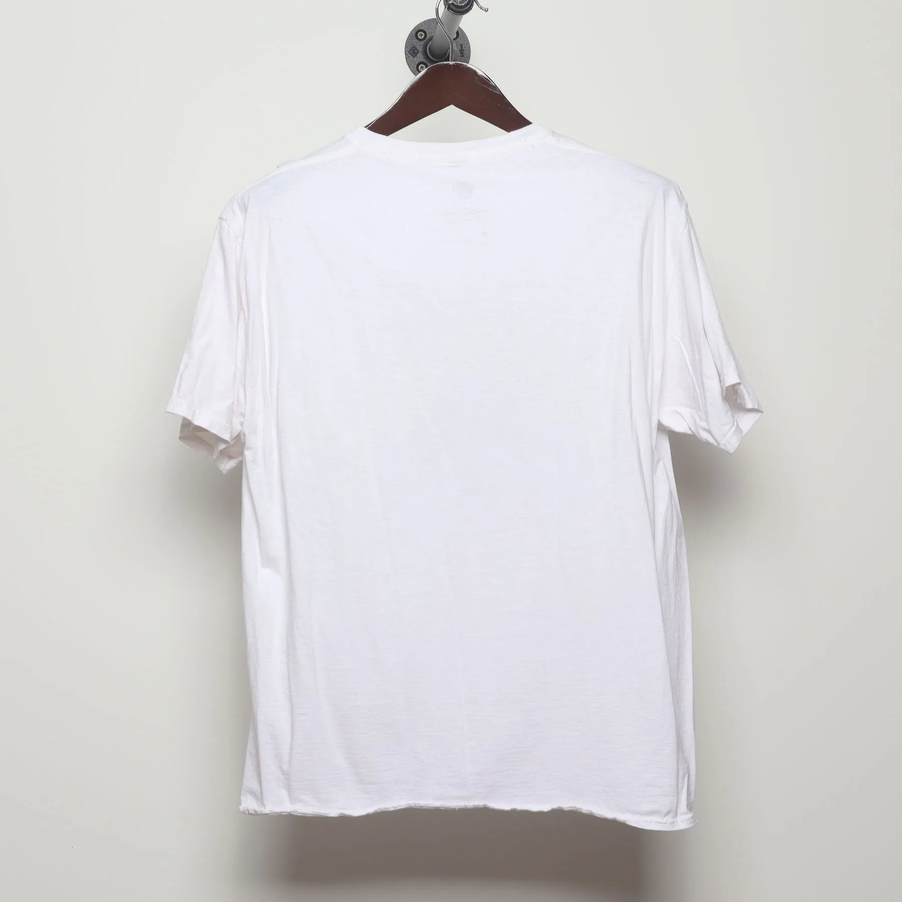 Back view of Vintage Modern Demon Slayer "Tanjiro Mugen Train" T-Shirt - M