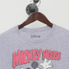 Close-up of the collar and tag on the Vintage Modern Disney "Classic Mickey Mouse" T-Shirt - L
