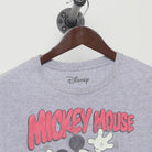 Close-up of the collar and tag on the Vintage Modern Disney "Classic Mickey Mouse" T-Shirt - L