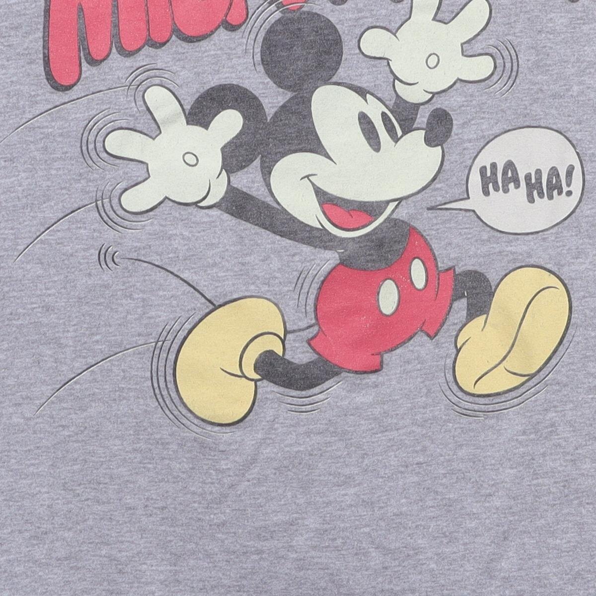 Close-up of the main graphic on the Vintage Modern Disney "Classic Mickey Mouse" T-Shirt - L
