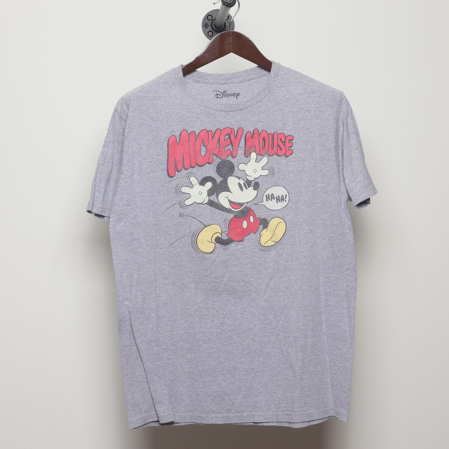 Front view of Vintage Modern Disney "Classic Mickey Mouse" T-Shirt - L