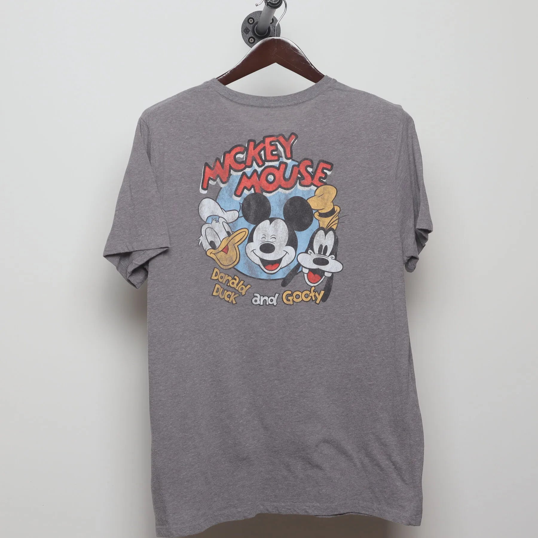 Back view of Vintage Modern Disney "Mickey Mouse & Friends" T-Shirt - L
