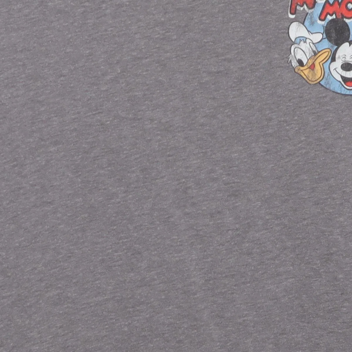 Close-up of the main graphic on the Vintage Modern Disney "Mickey Mouse & Friends" T-Shirt - L