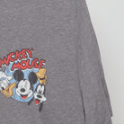Close-up of the sleeve on the Vintage Modern Disney "Mickey Mouse & Friends" T-Shirt - L