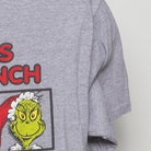 Close-up of the sleeve on the Vintage Modern Dr. Seuss "Emotions of The Grinch" T-Shirt - M