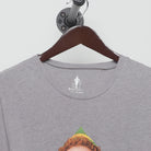 Close-up of the collar and tag on the Vintage Modern Elf Movie "Need Hugs" T-Shirt - XXL