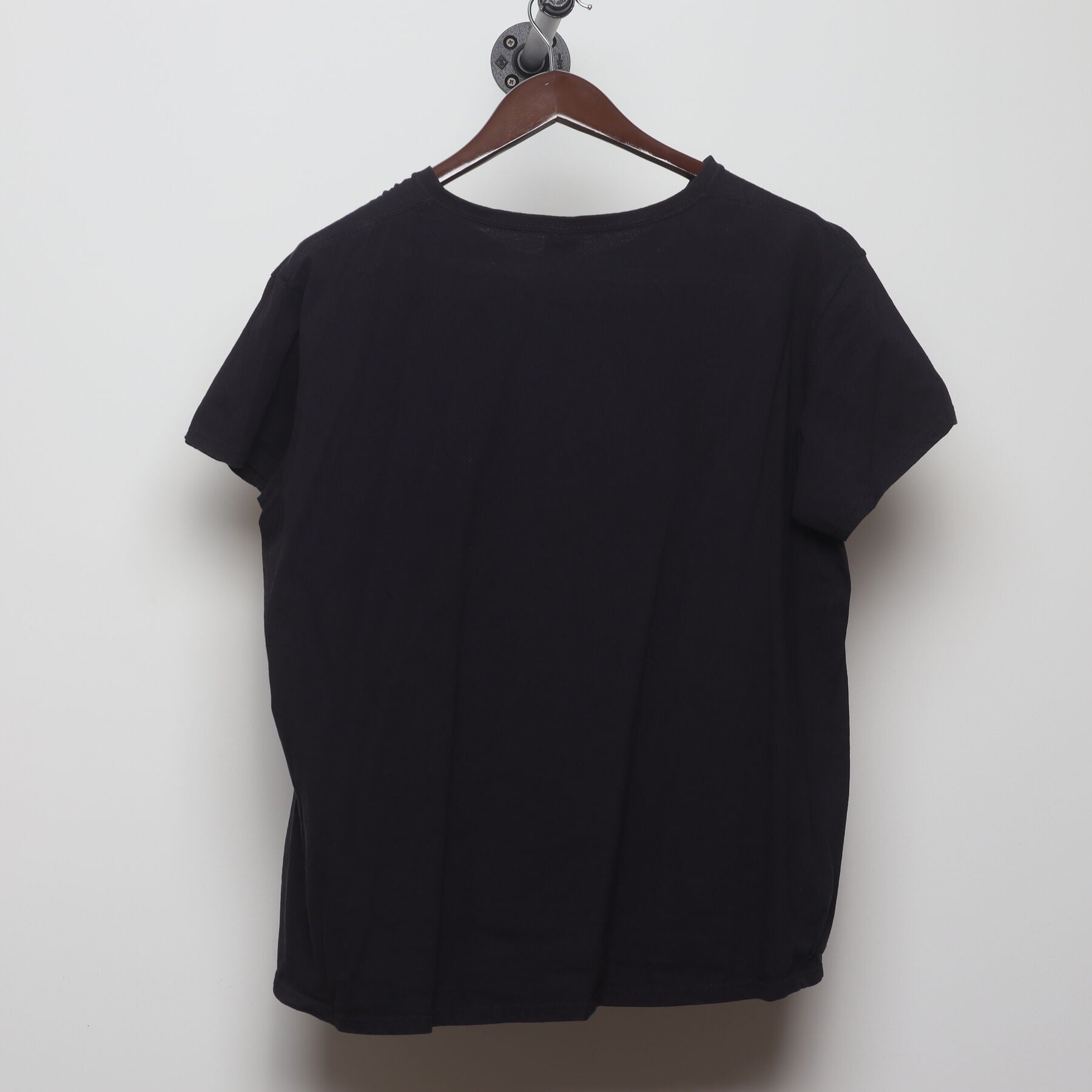 Back view of Vintage Modern Emoji "Face with Tears of Joy" T-Shirt - XL