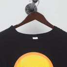 Close-up of the collar and tag on the Vintage Modern Emoji "Face with Tears of Joy" T-Shirt - XL