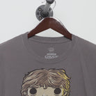 Close-up of the collar and tag on the Vintage Modern Funko POP! "Chuck Norris" T-Shirt - XL