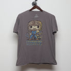 Front view of Vintage Modern Funko POP! "Chuck Norris" T-Shirt - XL