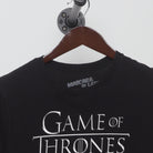 Close-up of the collar and tag on the Vintage Modern Game of Thrones "Logo" T-Shirt - S