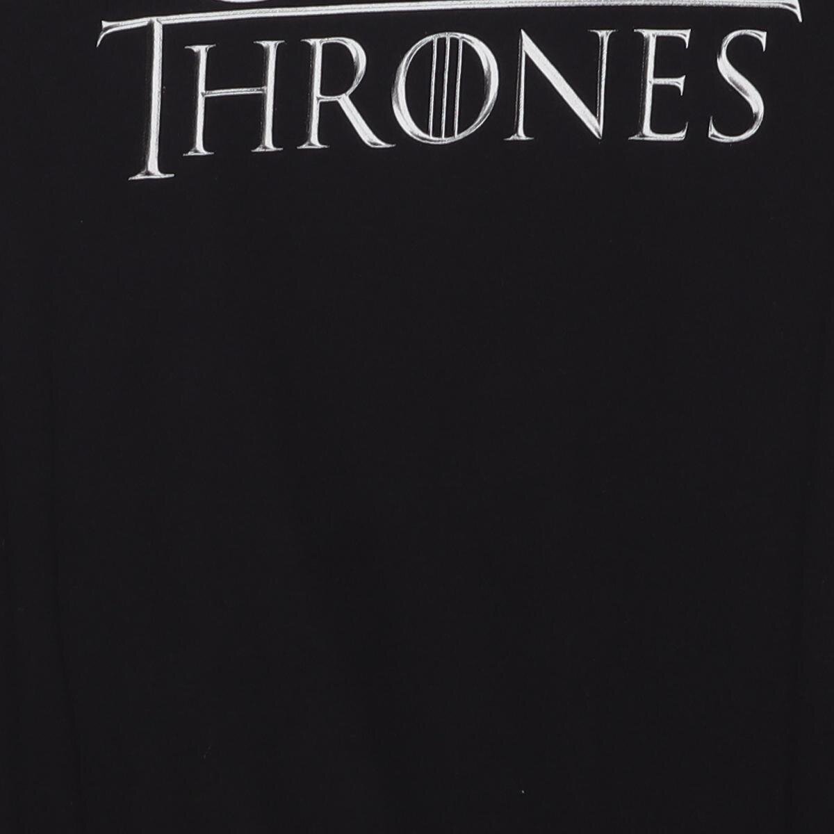 Close-up of the main graphic on the Vintage Modern Game of Thrones "Logo" T-Shirt - S