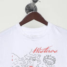 Close-up of the collar and tag on the Vintage Modern Game of Thrones "Westeros Map" T-Shirt - L