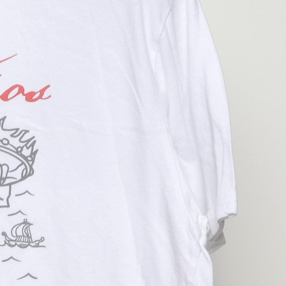 Close-up of the sleeve on the Vintage Modern Game of Thrones "Westeros Map" T-Shirt - L
