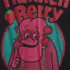 Close-up of the main graphic on the Vintage Modern General Mills "Franken Berry" T-Shirt - L