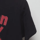 Close-up of the sleeve on the Vintage Modern General Mills "Franken Berry" T-Shirt - L