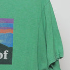 Close-up of the sleeve on the Vintage Modern Goats on the Roof "Smoky Mountains Attraction" T-Shirt - M