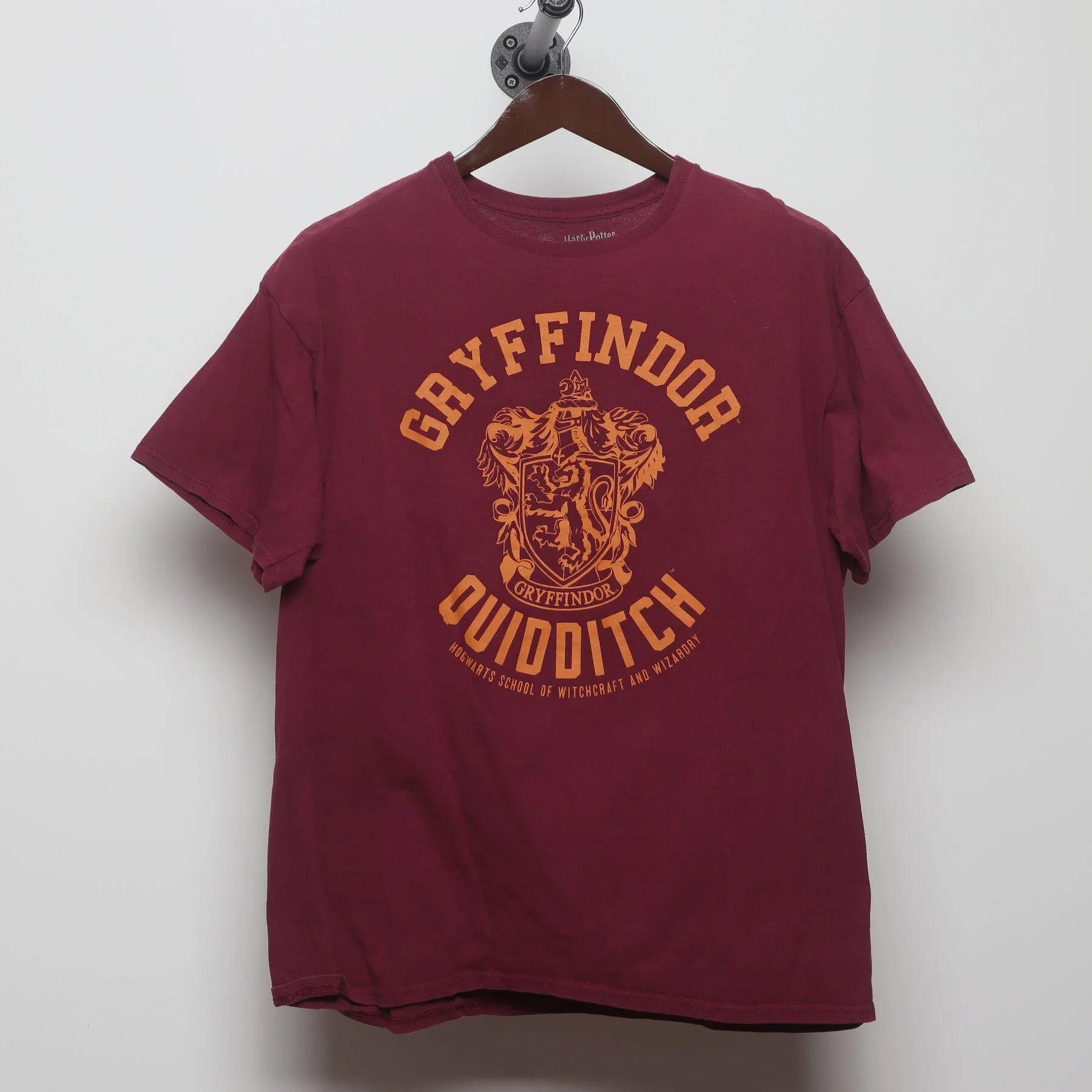Front view of Vintage Modern Harry Potter "Gryffindor Quidditch" T-Shirt - XL