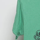 Close-up of the sleeve on the Vintage Modern Harry Potter "Slytherin Crest" T-Shirt - L