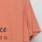 Close-up of the sleeve on the Vintage Modern "I Hate Pumpkin Spice" T-Shirt - L