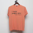 Front view of Vintage Modern "I Hate Pumpkin Spice" T-Shirt - L
