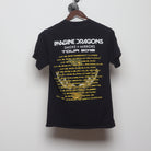 Back view of Vintage Modern Imagine Dragons "Smoke + Mirrors Tour 2015" T-Shirt - XS