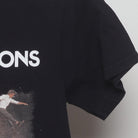 Close-up of the sleeve on the Vintage Modern Imagine Dragons "Smoke + Mirrors Tour 2015" T-Shirt - XS