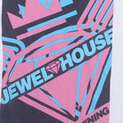 Close-up of the main graphic on the Vintage Modern Jewel House "Shining Bright" T-Shirt - L